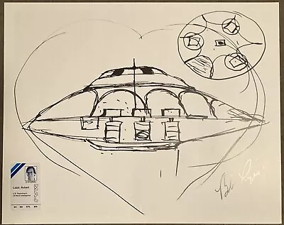 Ufo 8.5x11 Area 51 Bob Lazar Autograph Signed Photo Flying Saucer Poster Reprint • $9.95