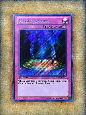 Yugioh Magic Jammer LCYW-EN153 Secret Rare 1st Ed NM • $8.99