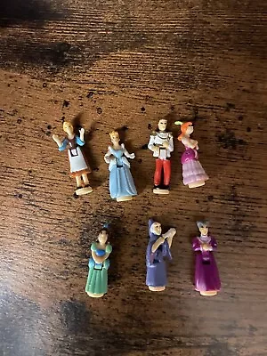 Vintage Polly Pocket Bluebird Cinderella Figures 7 • $69.99