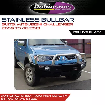 $2374.99 • Buy Dobinsons Stainless Loop Deluxe Bull Bar Fits Mitsubishi Challenger 2009-2013