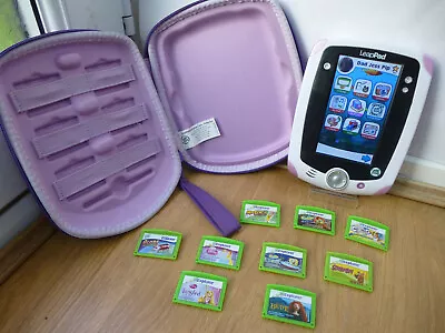 Job Lot 9games &leappad Explorer Purple Lilac +case Disney Princesses Sponge Bob • £35