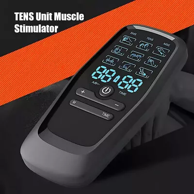 Rechargeable Powerful Tens Unit Muscle Stimulator Machine Device Electrotherapy • $16.95