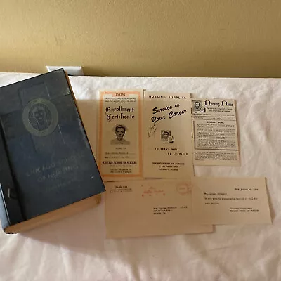 Vintage 1953 Chicago School Of Nursing Coarse Booklets 1-53 • $14.99