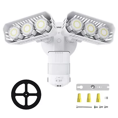 LED Security Light Outdoor Safety Motion Sensor Wall Mounted 4 In 1 Mode 5000LM • $42.90