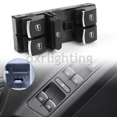 Driver Master Window Control Switch For VW Tiguan Jetta Golf MK5 MK6 Passat B6 • $11.98