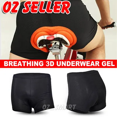 Women Men Cycling Bike Bicycle Sports Shorts Underwear 3D Gel Padded Short Pants • $12.95