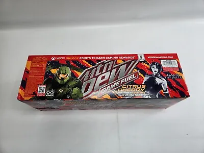Mountain Dew Citrus Cherry Game Fuel - Limited 12 Cans Case Halo Infinite • $37.99
