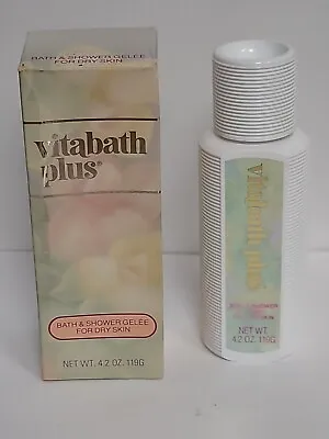 Vitabath Plus Bath & Shower Gelee For Dry Skin 4.2 Oz. • $16.99