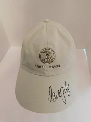 NWT Golf Autograph Dave Pelz Pebble Beach Golf Hat Baseball Cap Khaki Adjustable • £33.74