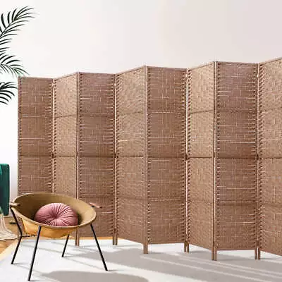 Artiss 8 Panel Room Divider Screen Privacy Timber Foldable Dividers Stand • $127.05