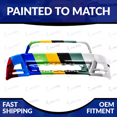 NEW Painted Unfolded Front Bumper For 2013 2014 Ford Mustang Non Shelby GT500 • $388.99