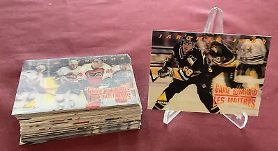 1995-96 Pinnacle McDonald’s Hockey Complete 40-Card Set • $19.95