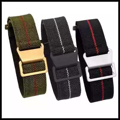 Elastic Nylon Watch Band Universal Belt 20mm-22mm Wristband Replacement Strap • $7.75