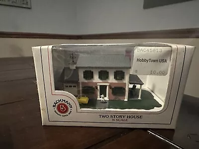 Bachmann N Scale Two Story House - In Original Box • $13