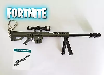 Fortnite Battle Royale Heavy Sniper Rifle Keychain ~7  • $15.72