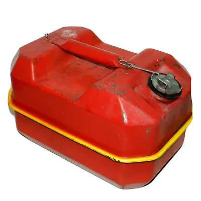 VTG  BLITZ 2.5 GALLON METAL GAS CAN FUEL USMC JEEP 9.5 Liters DOT-5L • $59.99