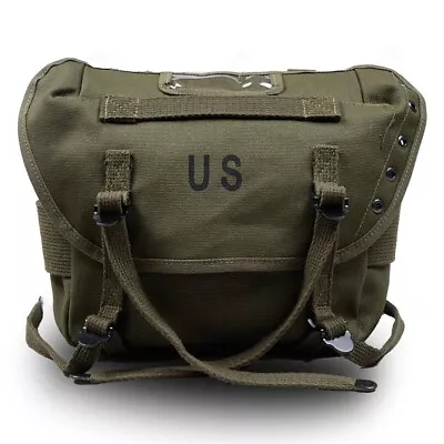 WW II Replica U.S. Vietnam War M1961 Butt-pack Canvas Bag Combat Pack Satchel  • $60.72