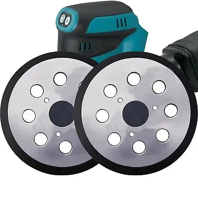 2-Pack 5  Replacement Sander Pads For Makita Sander 5 Inch 8 Hole Hook And Loop • $12.10