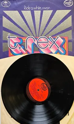 T. Rex – Ride A White Swan LP Vinyl Record Compilation 1972 Glam Rock Bolan • £13.79