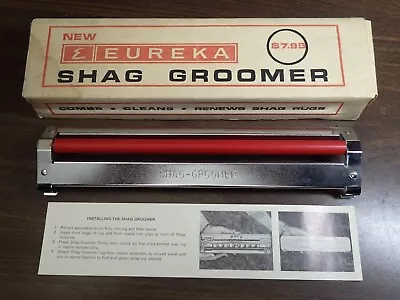 Vintage EUREKA SHAG GROOMER In Original Box W/Instructions NOS • $9.99