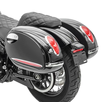 $395.13 • Buy Hard Saddlebags Alabama 33l For Harley Davidson V-Rod Muscle, Street Rod 750
