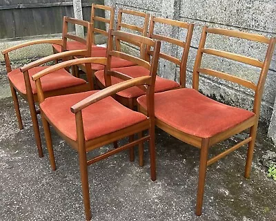 Superb Rare Set Of Mcintosh Dining Chairs Mint Condition • £685