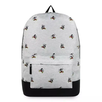 Disney Mickey Mouse Allover Print Polyester Backpack Adult Size New • $34