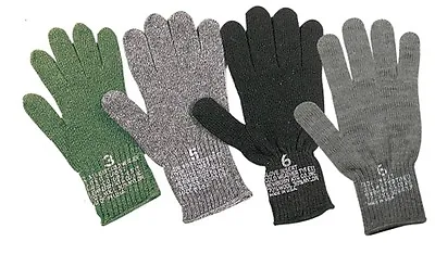Made In The USA Gloves WOOL Cold Weather D3A Military STYLE Glove Liner America • $9.99