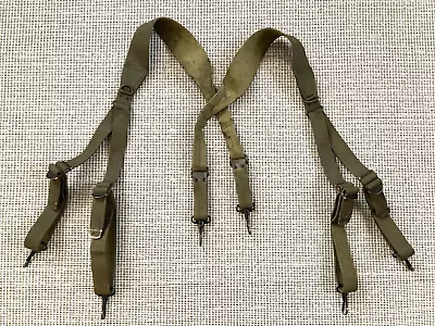 US Army WW2 M1936 Combat Suspenders • $40