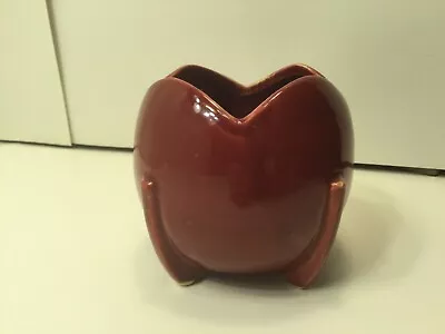 Vintage Nelson McCoy Pottery Vase Tulip Shaped Planter Marked Signed • $29.99