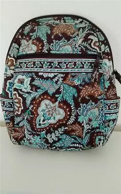 Vera Bradley Retired JAVA BLUE  Backpack  BOOKBAG  Lunchbag  EXCELLENT COLOR • $18.50