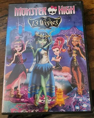 Monster High 13 Wishes (DVD 2013) • $11.99