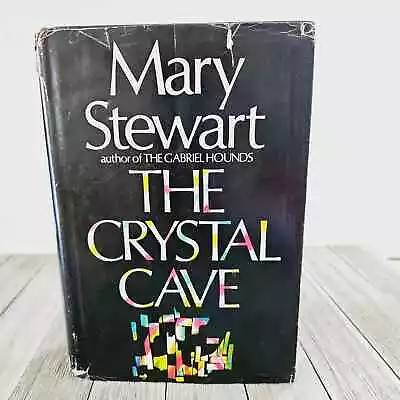 Vintage The Crystal Cave By Mary Stewart Hardback Novel Book Club Edition • $12.12