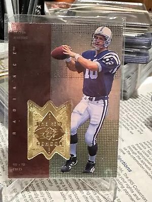 1998 SPx Finite #311 Peyton Manning Radiance RC #'d /1885 • $1.29