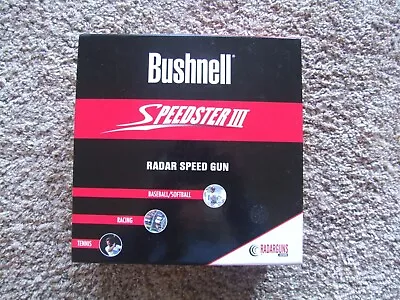 Bushnell Speedster Iii Euc 3 Speed Radar Gun Tested & Working - Nr • $89.99