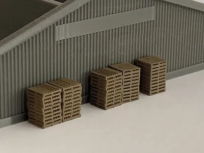 N Scale Pallet Stacks Pack Of 5  • £5.99