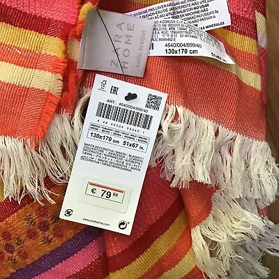 £47 • Buy Zara Throw New With Tags Mexican Style
