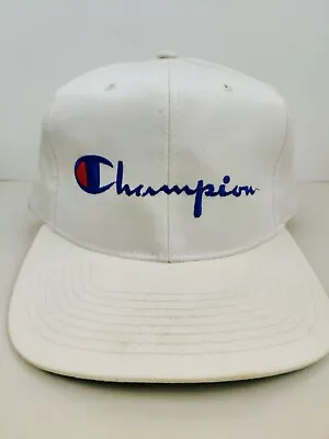 Vintage New Era Champion Trucker Hat Snapback Cap • $38