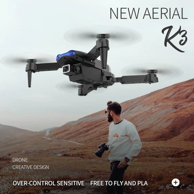 $53.08 • Buy Drones With Camera For Adults Long  Time, K3 Wifi  Quadcopter Drone With 4K