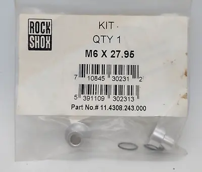 Rock Shox Rear Shock Bushings Kit M6 X 27.95  11.4308.243.000 Parts Part  • $16.96