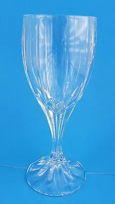 1 Mikasa Berkeley Crystal Water Or Wine Goblet Glass Vertical Cut 7 ¼” Retired • $14.99