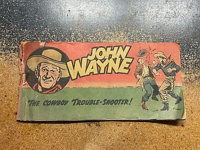 John Wayne THE COWBOY TROUBLE-SHOOTER! Procter & Gamble DREFT Comic Book 1950 • $18.99