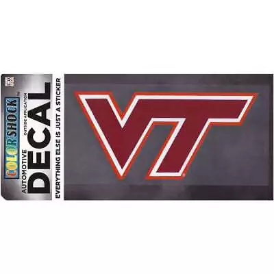 Virginia Tech Hokies Automotive Transfer Decal • $4.99