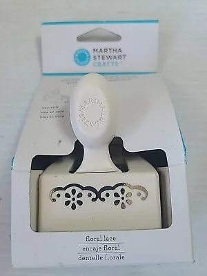 Martha Stewart Paper Punch Floral Lace Edge Border Daisy Eyelet Scrapbooking New • $14.95