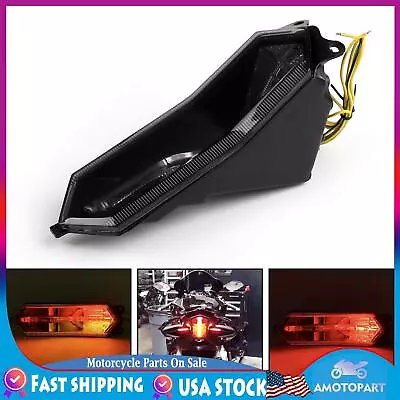 🔥Tail Light Integrated Turn Signals For Yamaha YZF R6 R1 R1S R7 2015-2022 Smoke • $42.47