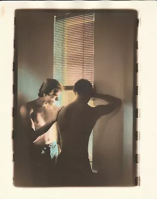 Vintage ~ 1980's  ~ Hand Tinted Photo ~ Males ~ Gay ~  Christine Rodin  ~ • $35