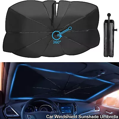 Foldable Car Windshield Sunshade Umbrella UV Ray Heat Block Window Cover Visor  • $15.87