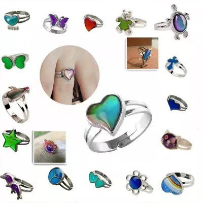 Mood Ring One Size  New Popular Adjustable For Ladies/Child • $7.04
