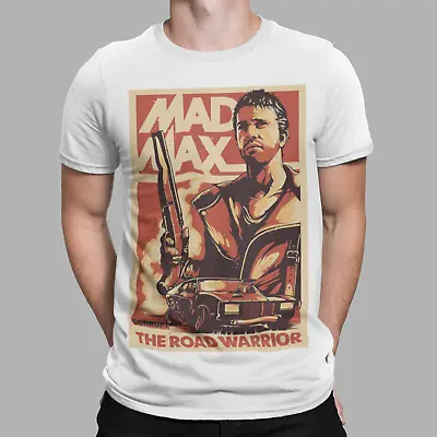 Mad Max T-Shirt The Road Warrior Movie Film Tee 70s 80s Interceptor Gift UK 2 • £6.99