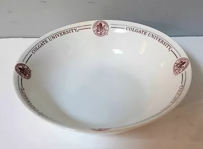 Colgate University Serving Bowl College Licensed Vintage Hard To Find • $29.99